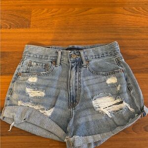 Aeropostale mom jean short